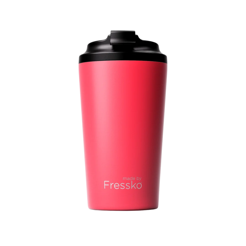 Made by Fressko Paslanmaz Çelik Çift Duvarlı Termos Mug 475ml Grande Watermelon (Karpuz Rengi)