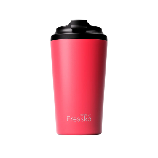 Made by Fressko Paslanmaz Çelik Çift Duvarlı Termos Mug 475ml Grande Watermelon (Karpuz Rengi)