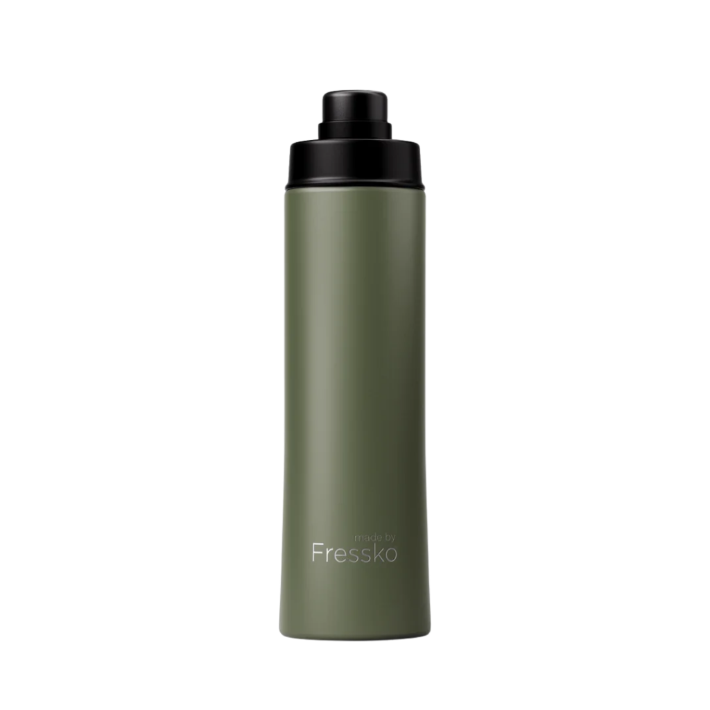 Made by Fressko Sızdırmaz Yudum Kapaklı Çelik Termos Matara 660ml Move Khaki (Haki)