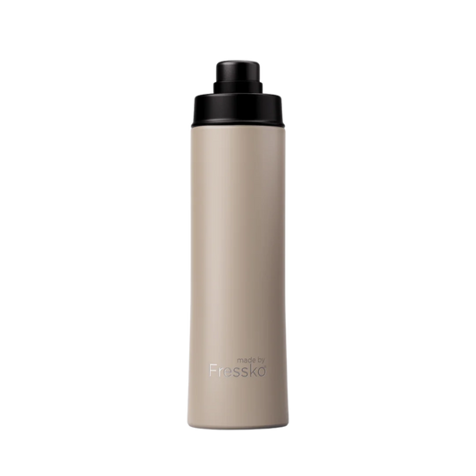 Made by Fressko Sızdırmaz Yudum Kapaklı Çelik Termos Matara 660ml Move Oat (Krem)