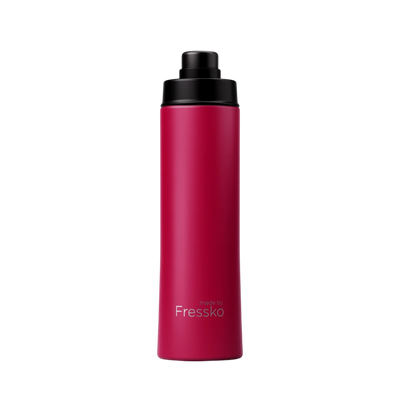 Made by Fressko Sızdırmaz Yudum Kapaklı Çelik Termos Matara 660ml Move Rouge (Canlı Kırmızı)