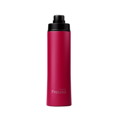 Made by Fressko Sızdırmaz Yudum Kapaklı Çelik Termos Matara 660ml Move Rouge (Canlı Kırmızı)
