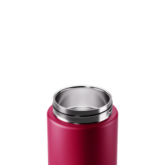 Made by Fressko Sızdırmaz Yudum Kapaklı Çelik Termos Matara 660ml Move Rouge (Canlı Kırmızı)