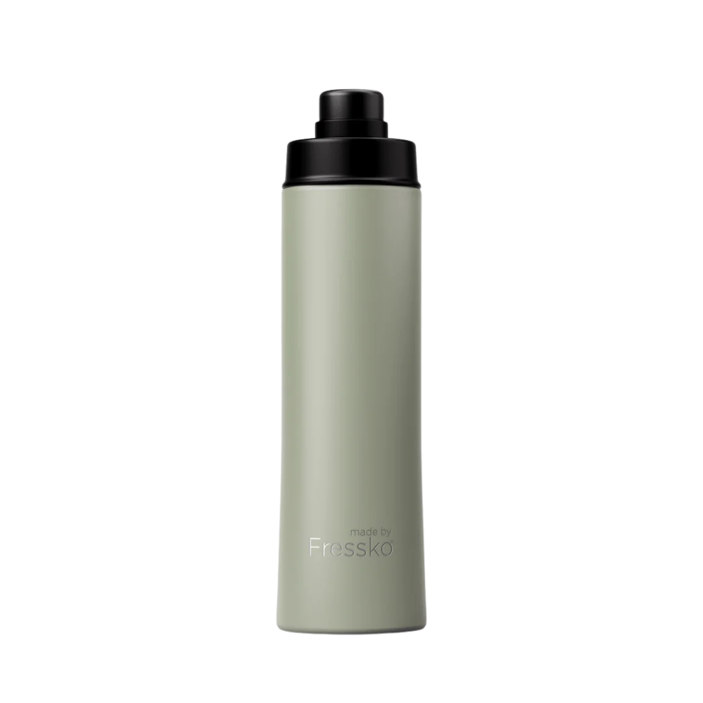 Made by Fressko Sızdırmaz Yudum Kapaklı Çelik Termos Matara 660ml Move Sage (Adaçayı Yeşili)