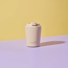 Made by Fressko Piccolo Termos Mug Uyumlu Yedek Kapak Oat (Krem)