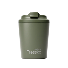 Made by Fressko İçi Seramik Çelik Termos Mug 118ml Piccolo Khaki (Haki)