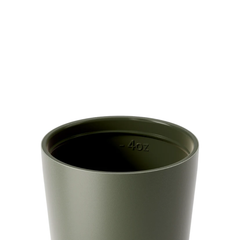 Made by Fressko İçi Seramik Çelik Termos Mug 118ml Piccolo Khaki (Haki)