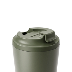 Made by Fressko İçi Seramik Çelik Termos Mug 118ml Piccolo Khaki (Haki)