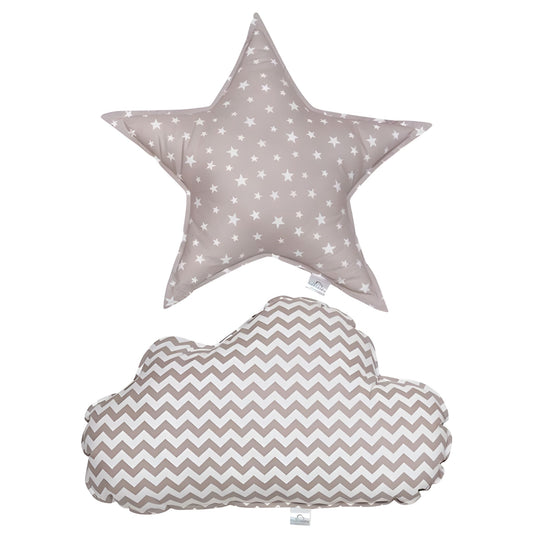 Funna Baby Dekoratif Yastık Seti Taupe