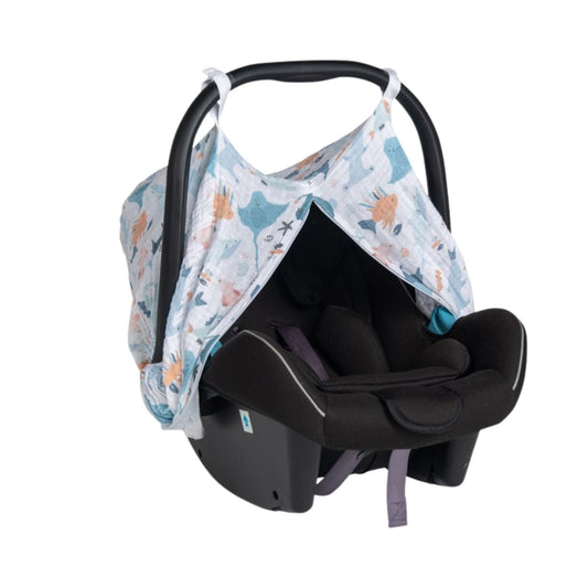 Funna Baby Müslin Oto Koltuk Kılıfı Atlantico Standard
