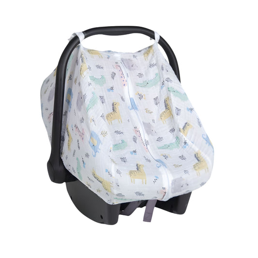 Funna Baby Müslin Oto Koltuk Kılıfı Safari Standard