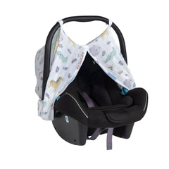 Funna Baby Müslin Oto Koltuk Kılıfı Safari Standard