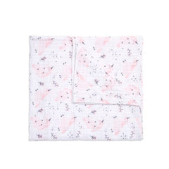 Funna Baby Müslin Tek Battaniye 4 Kat Unicorn 120x120cm