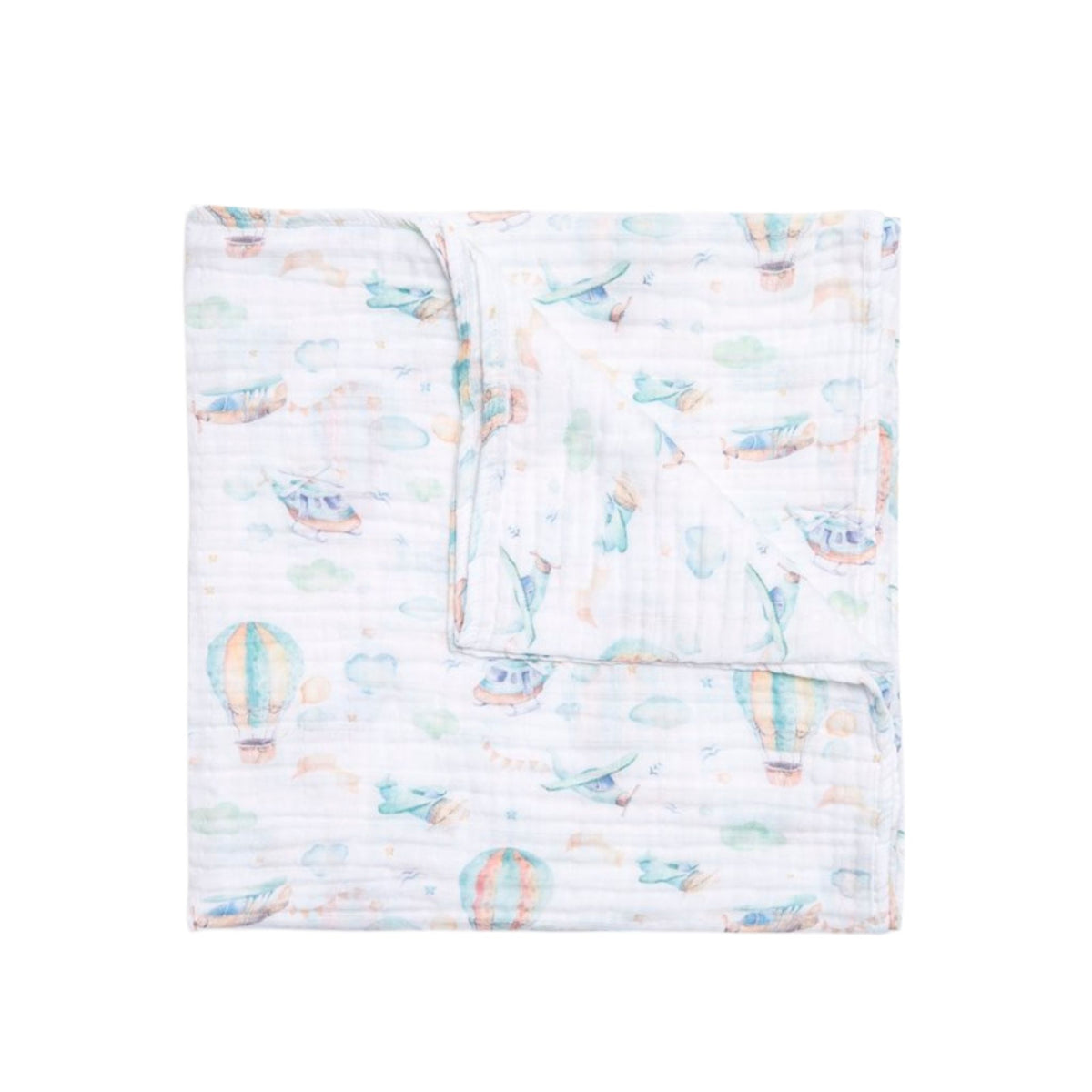 Funna Baby Müslin Tek Battaniye Sky 120x120cm