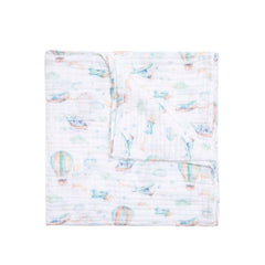 Funna Baby Müslin Tek Battaniye Sky 120x120cm