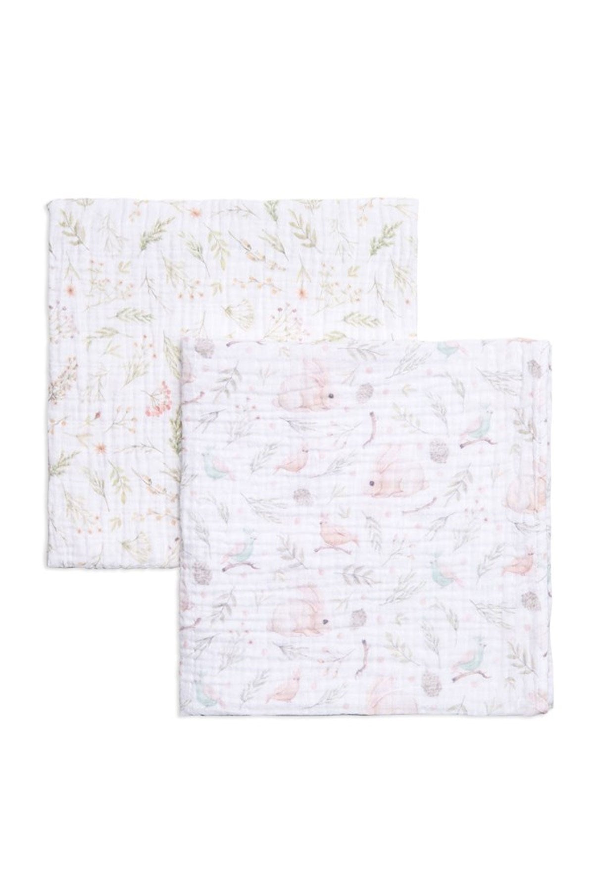 Funnababy Muslin 2 li Battaniye - Garden - 90x90