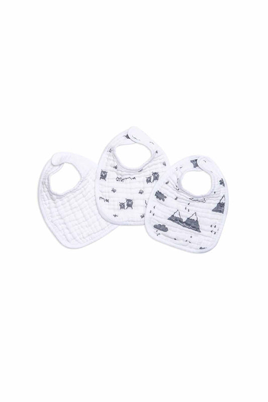 Funna Baby Müslin 3'lü Önlük Mountains Standard