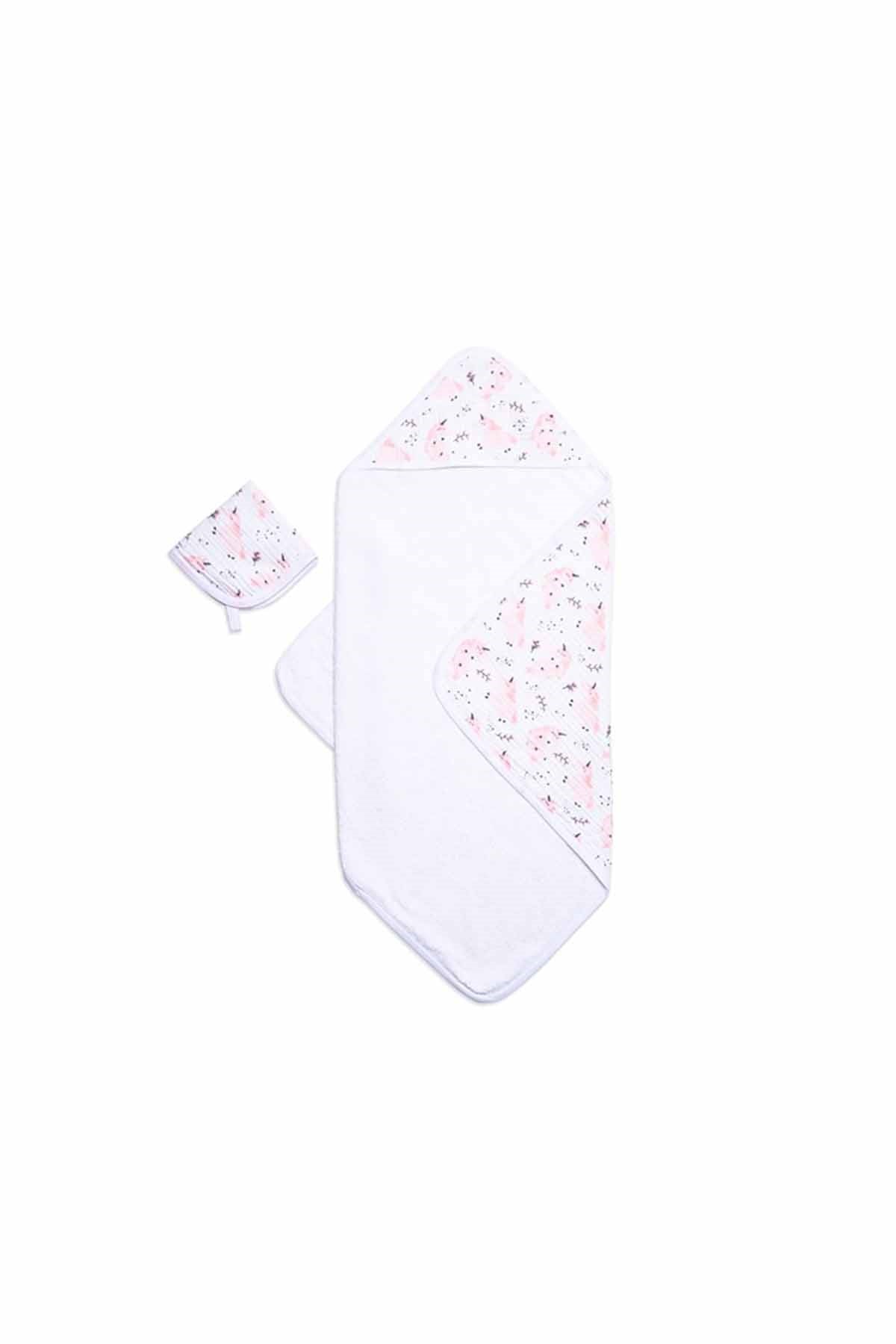 Funnababy Muslin Havlu Seti - Unicorn - 75x75/30x30