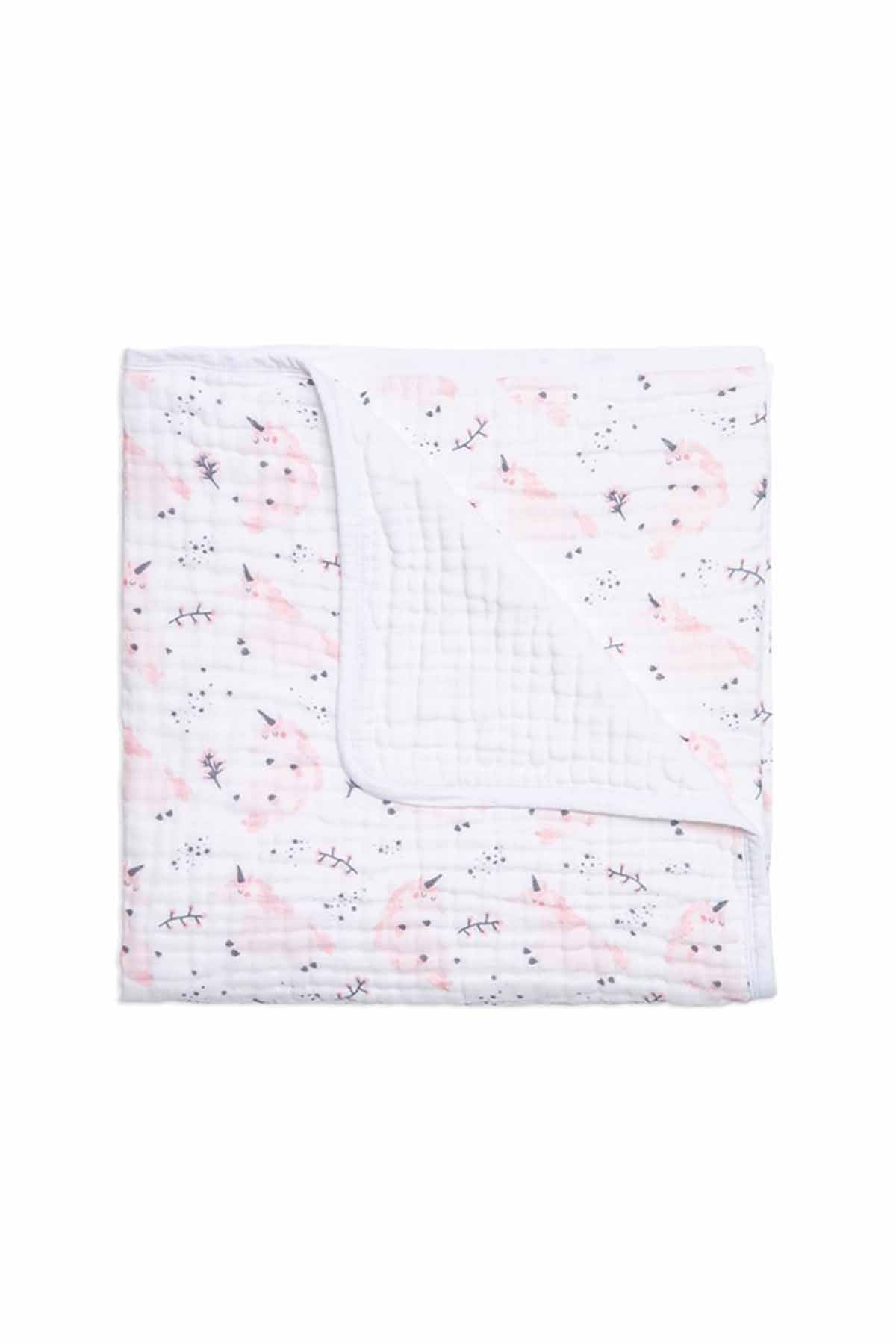 Funnababy Muslin Tek Battaniye (4 Kat) - Unicorn - 120x120