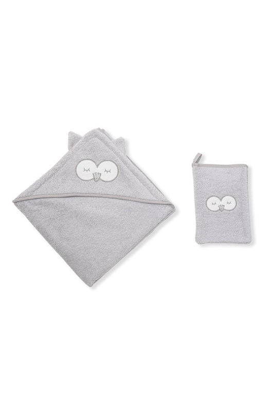 Funna Baby  Owlet Havlu + Kese