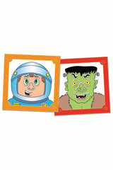 Galt Funny Faces Sticker Book 3 Yaş+