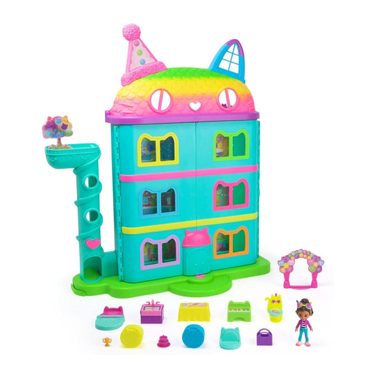 Gabby's Purrfect Dollhouse Işıklı ve Sesli 4 Katlı Oyun Evi