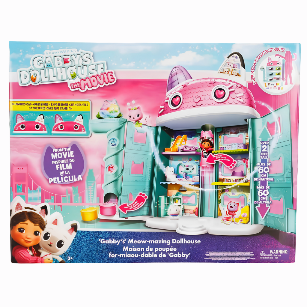 Gabbys Dollhouse Gabby’nin Muhteşem Oyuncak Evi 60cm