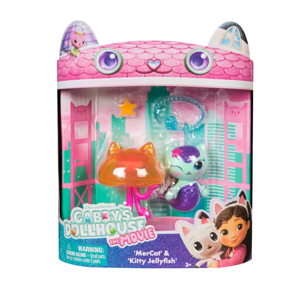 Gabby's Dollhouse Hayal Evi Filmi 2'li Figür Seti