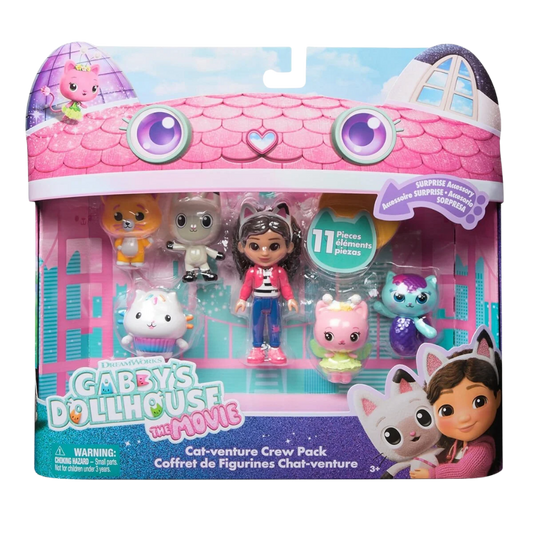 Gabby's Dollhouse Hayal Evi Filmi Çoklu Figür Seti