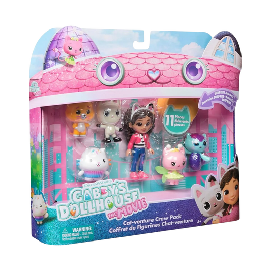 Gabby's Dollhouse Hayal Evi Filmi Çoklu Figür Seti