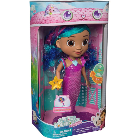 Gabby's Dollhouse Hayal Evi Filmi Özellikli Deniz Kızı Bebeği