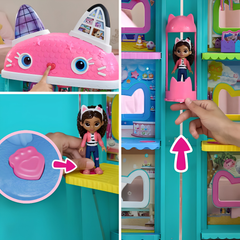 Gabbys Dollhouse Sesli ve Işıklı İnteraktif Oyun Evi 73cm