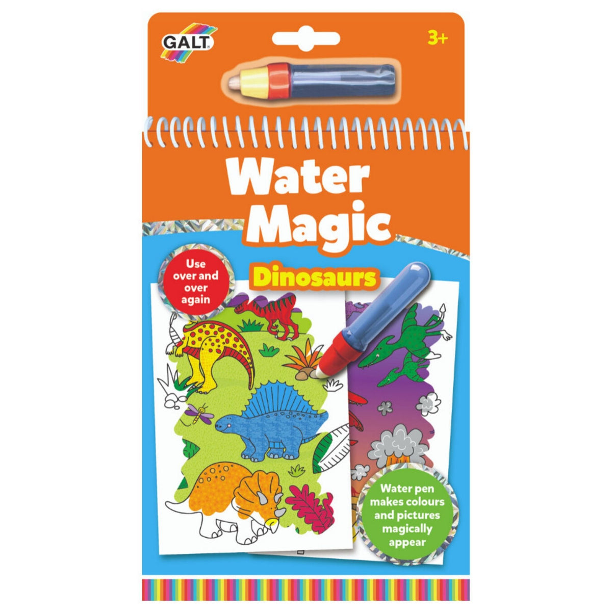 Galt Water Magic Sihirli Kitap Dinosaurs 3 Yaş+