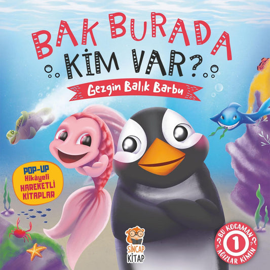 Sincap Kitap Gezgin Balık Barbu Bak Burada Kim Var Pop-Up İle Keşfet