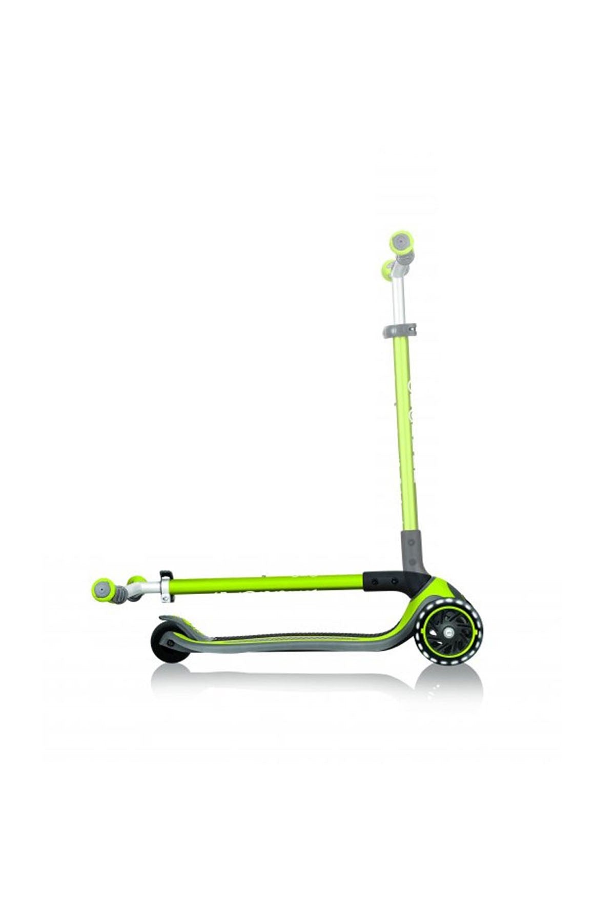 Globber Master Işıklı Katlanabilir Scooter - Yeşil