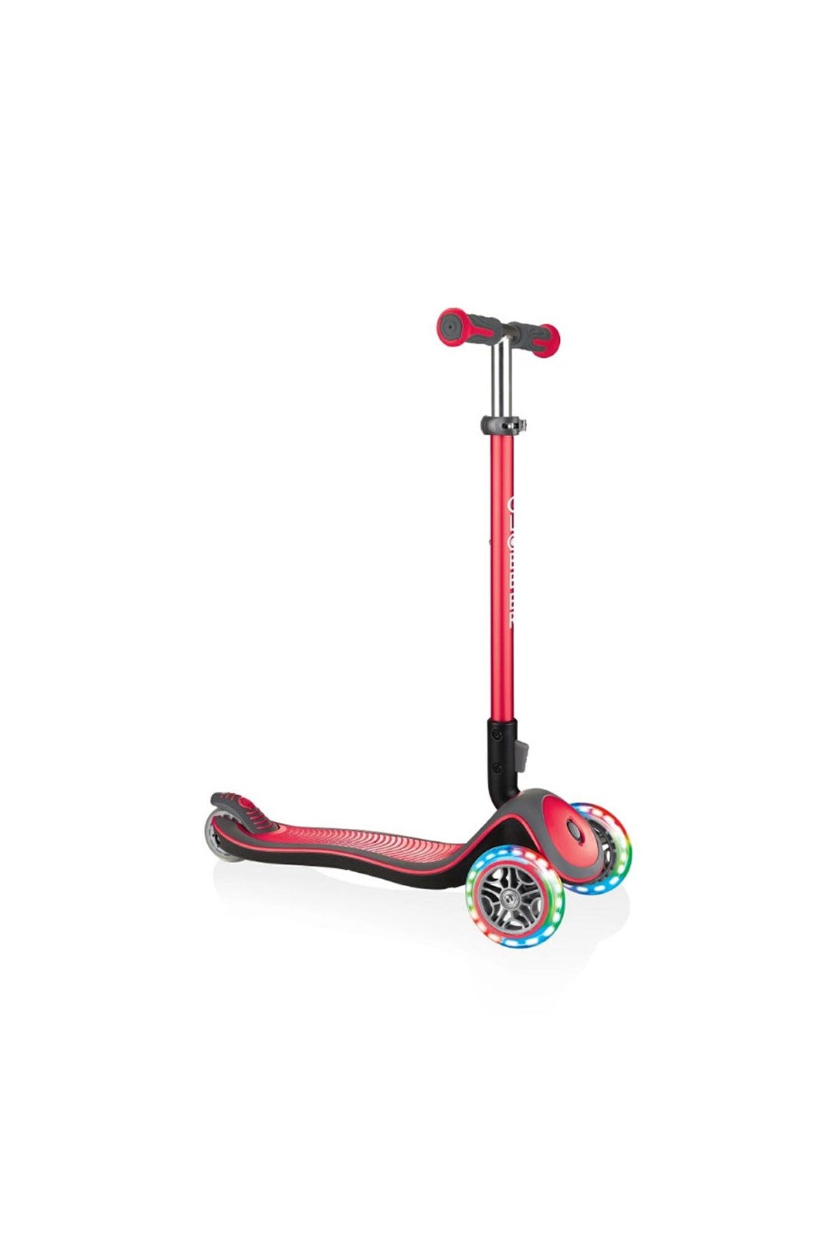 Globber Scooter Elite Deluxe Işıklı Kırmızı