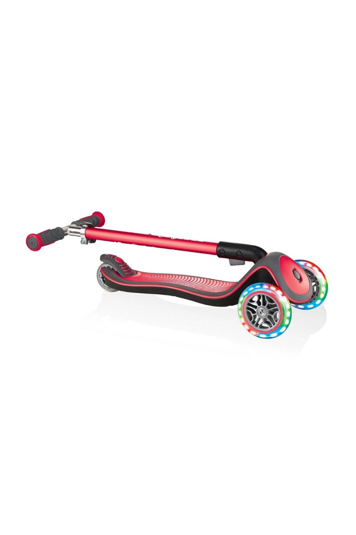 Globber Scooter Elite Deluxe Işıklı Kırmızı