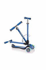 Globber Scooter Elite Deluxe Işıklı Lacivert - Welcome Baby
