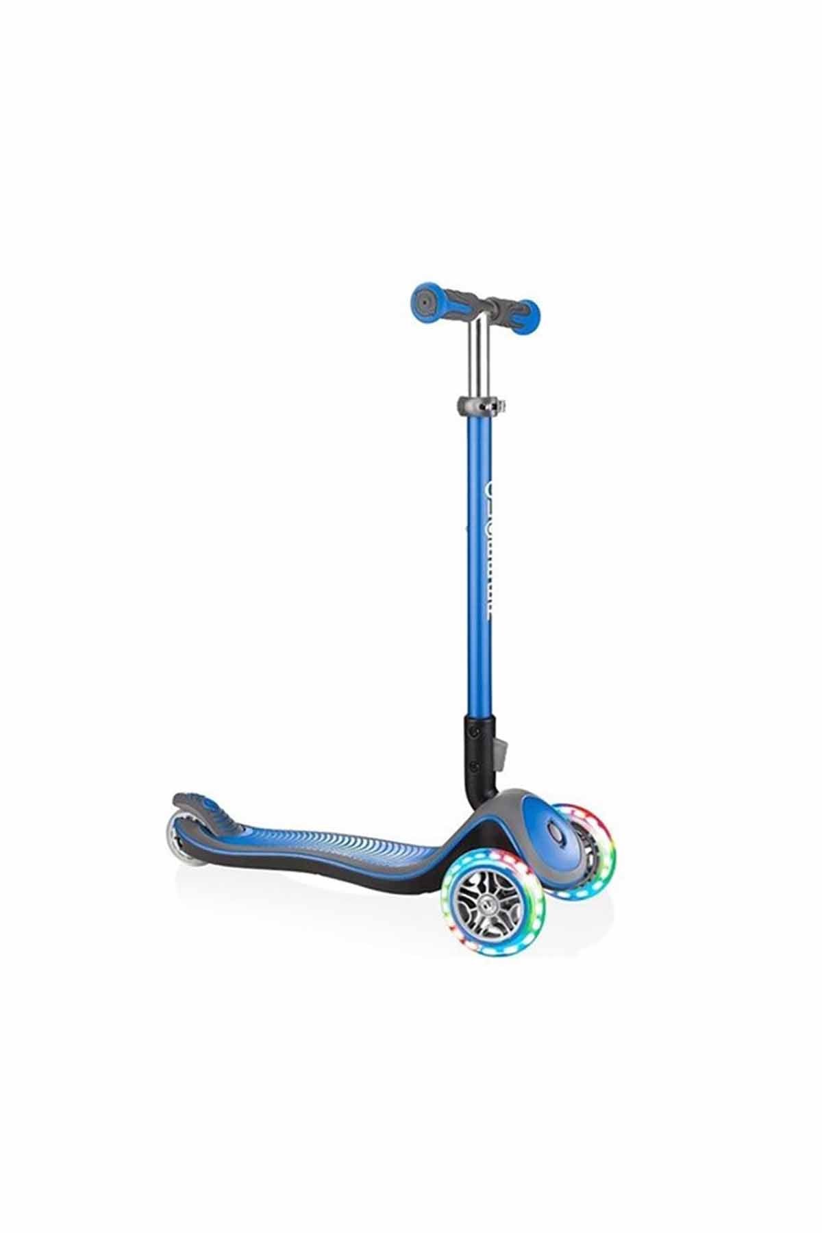 Globber Scooter Elite Deluxe Işıklı Lacivert