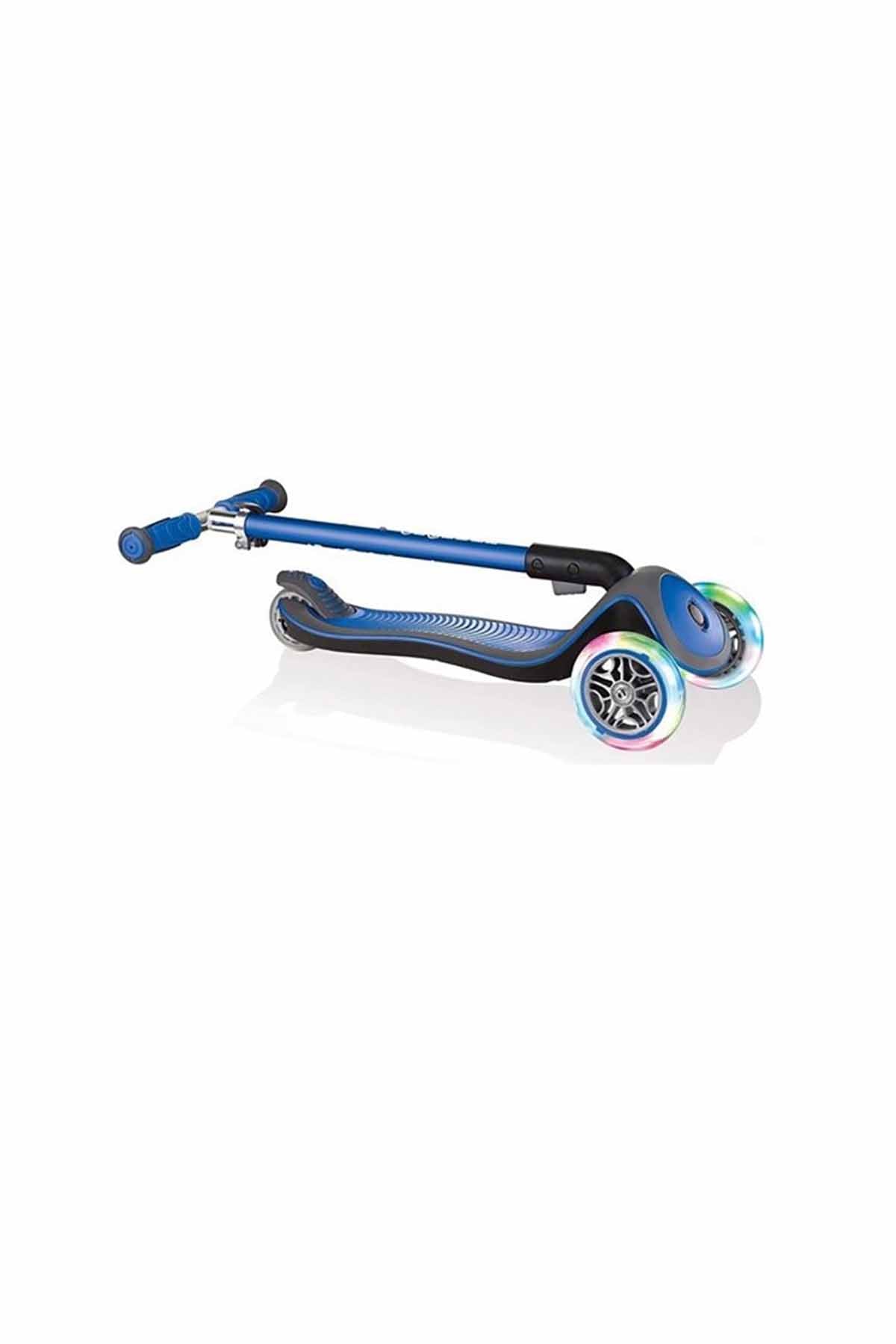Globber Scooter Elite Deluxe Işıklı Lacivert - Welcome Baby