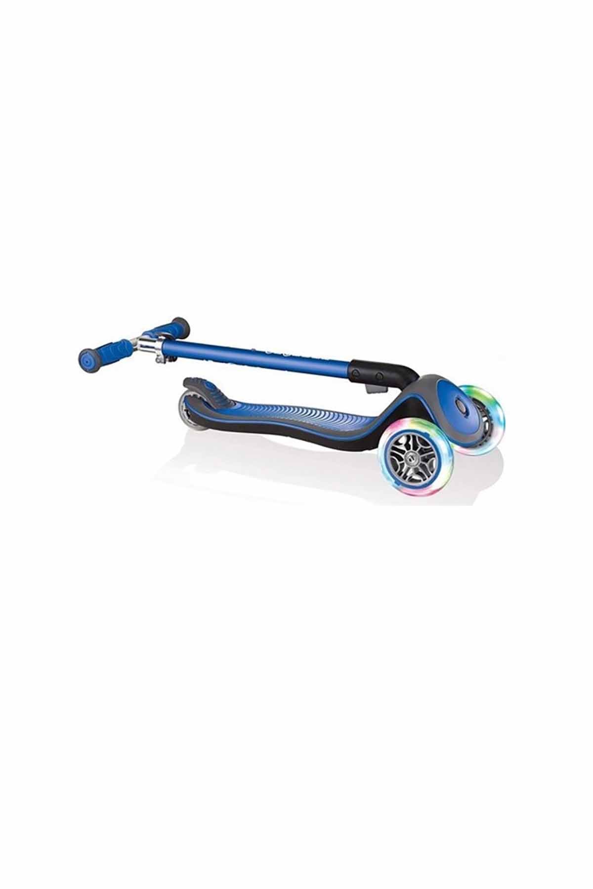 Globber Scooter Elite Deluxe Işıklı Lacivert