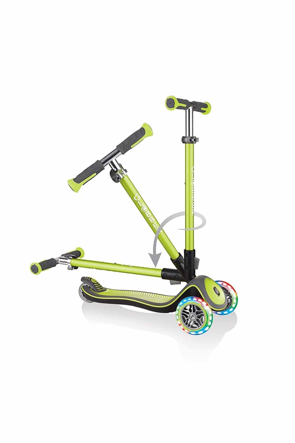 Globber Scooter Elite Deluxe Işıklı Yeşil