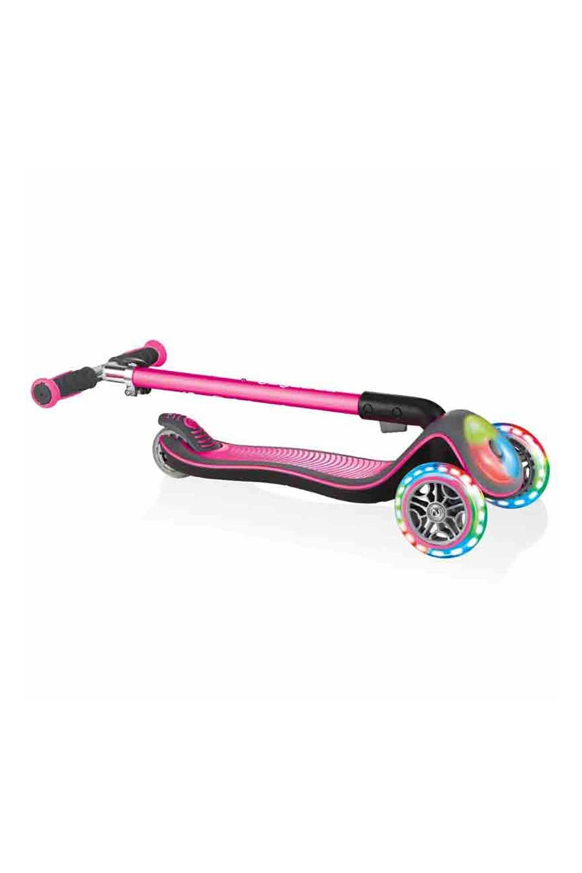 Globber Scooter/Elite Katlanan Full Işıklı/Pembe