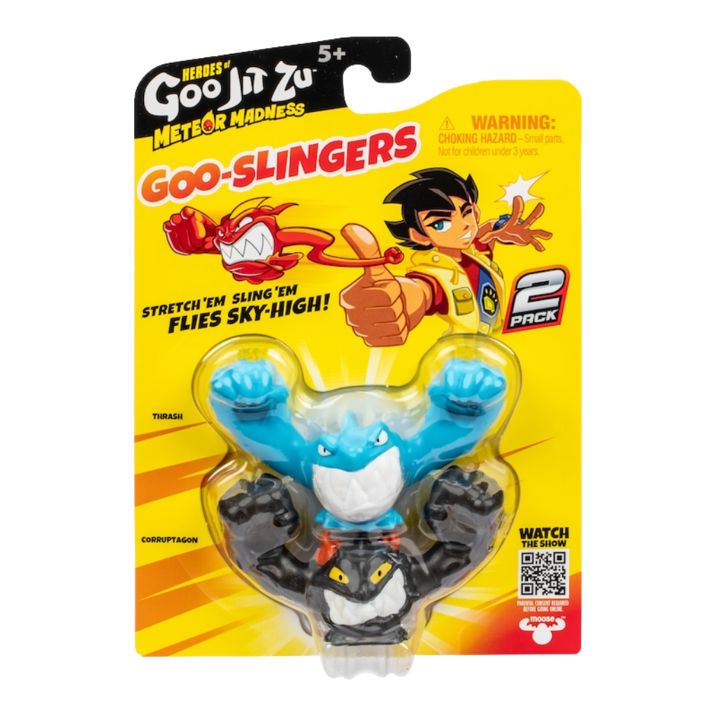 Goojitzu Meteor Madness Goo Slingers İkili Figür Paketi GJT70000