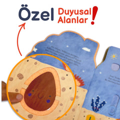 Sincap Kitap Gördüm Seni Düşüncelerim Keçeli Hareketli Kitap