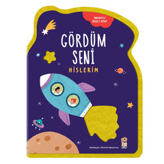 Sincap Kitap Gördüm Seni Hislerim Keçeli Hareketli Kitap