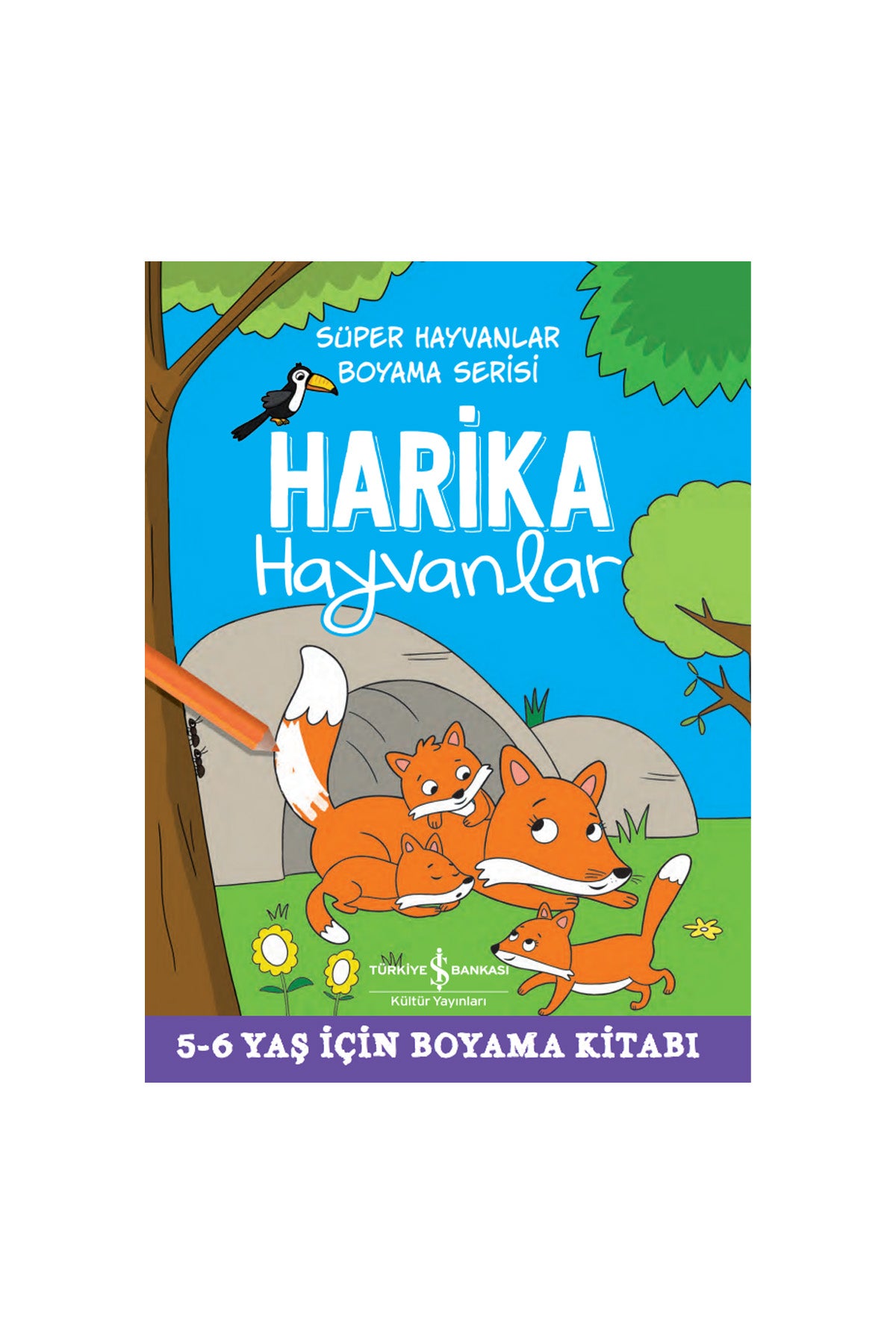 Harika Hayvanlar – Süper Hayvanlar Boyama Serisi