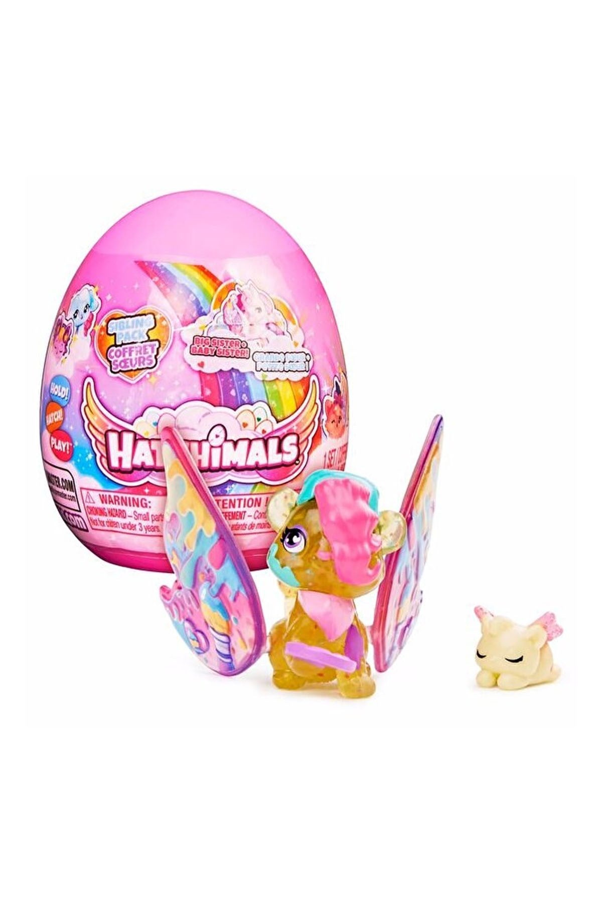 Hatchimals 2 Karakterli Kardeş Oyun Seti