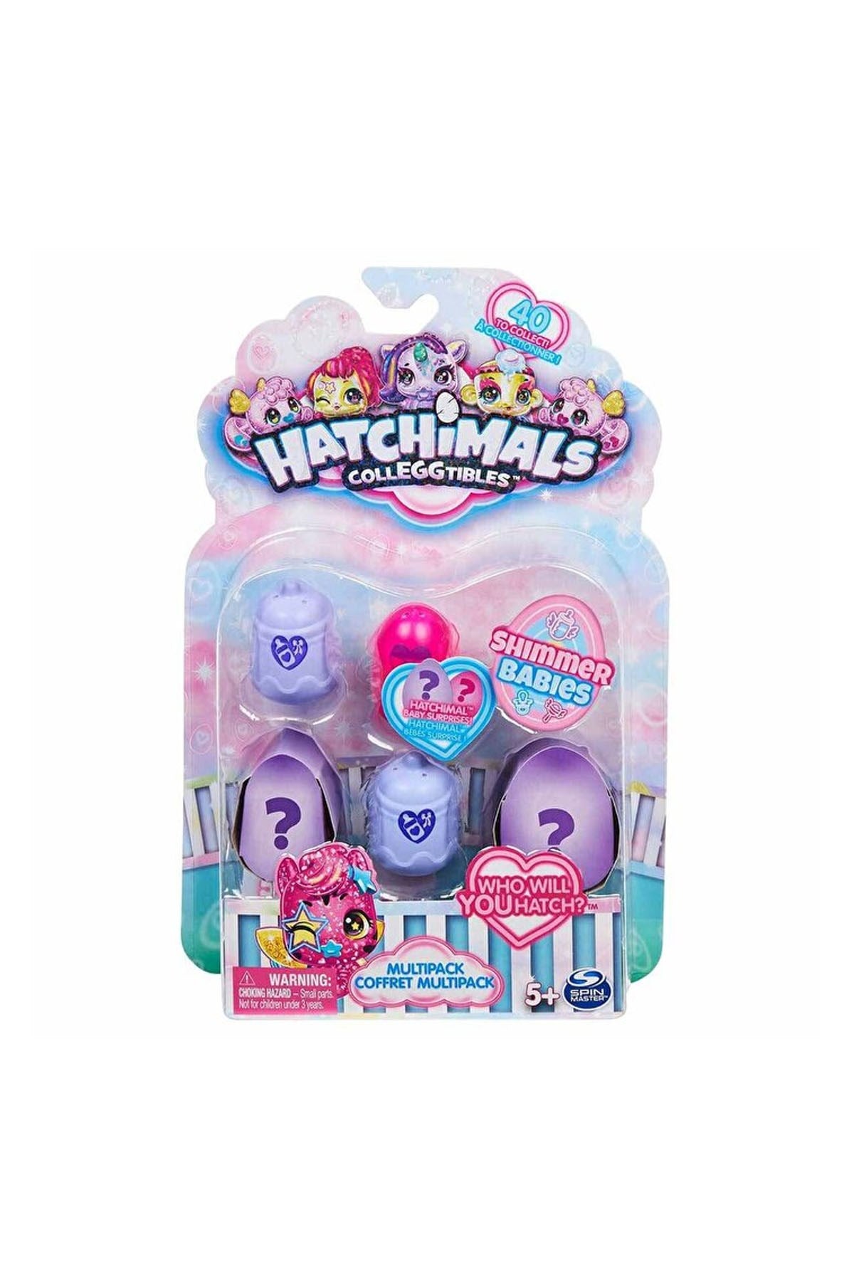 Hatchimals Colleggtibles S10 Pırıltılı Bebekler 4lü Paket