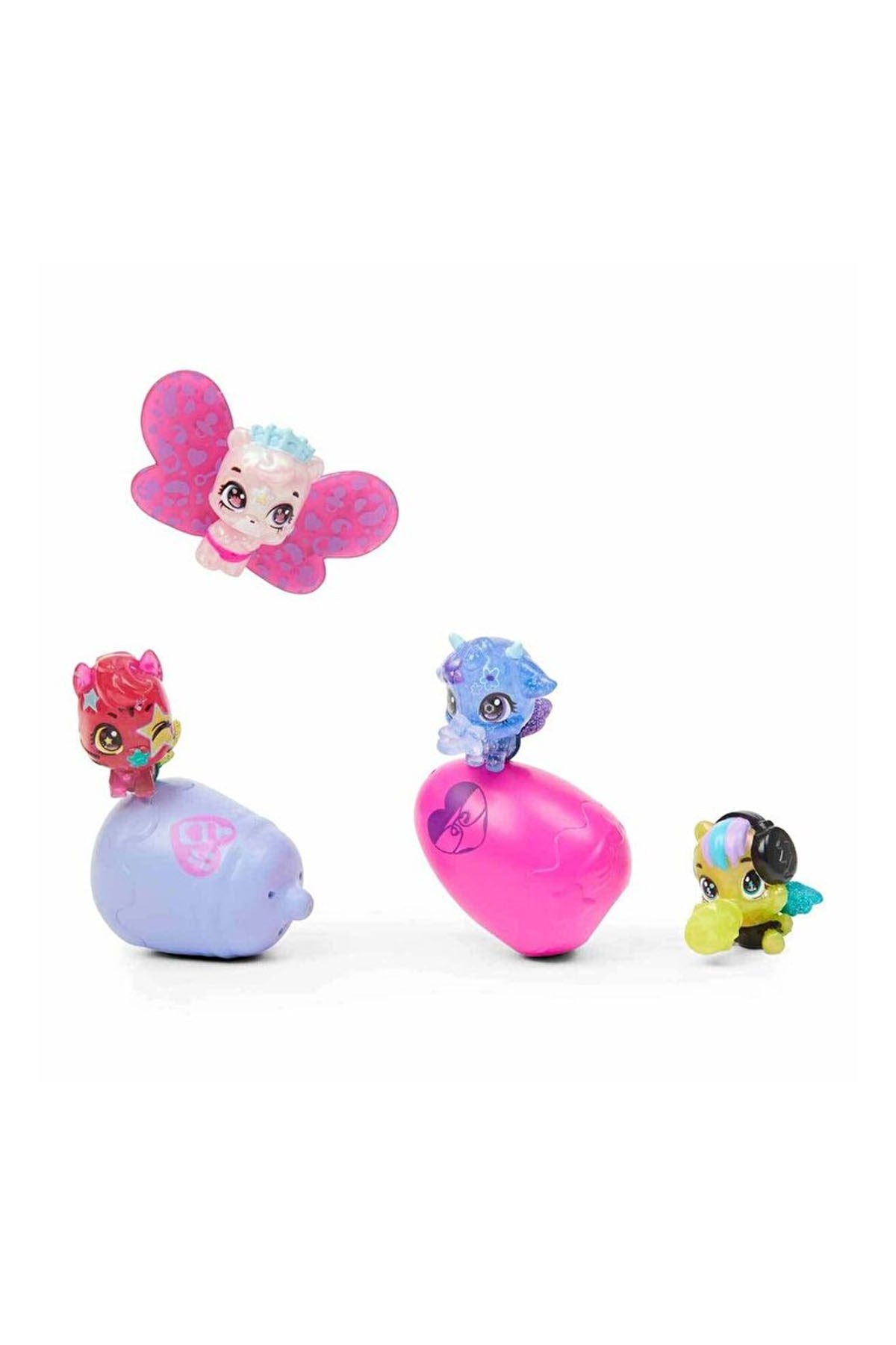 Hatchimals Colleggtibles S10 Pırıltılı Bebekler 4lü Paket